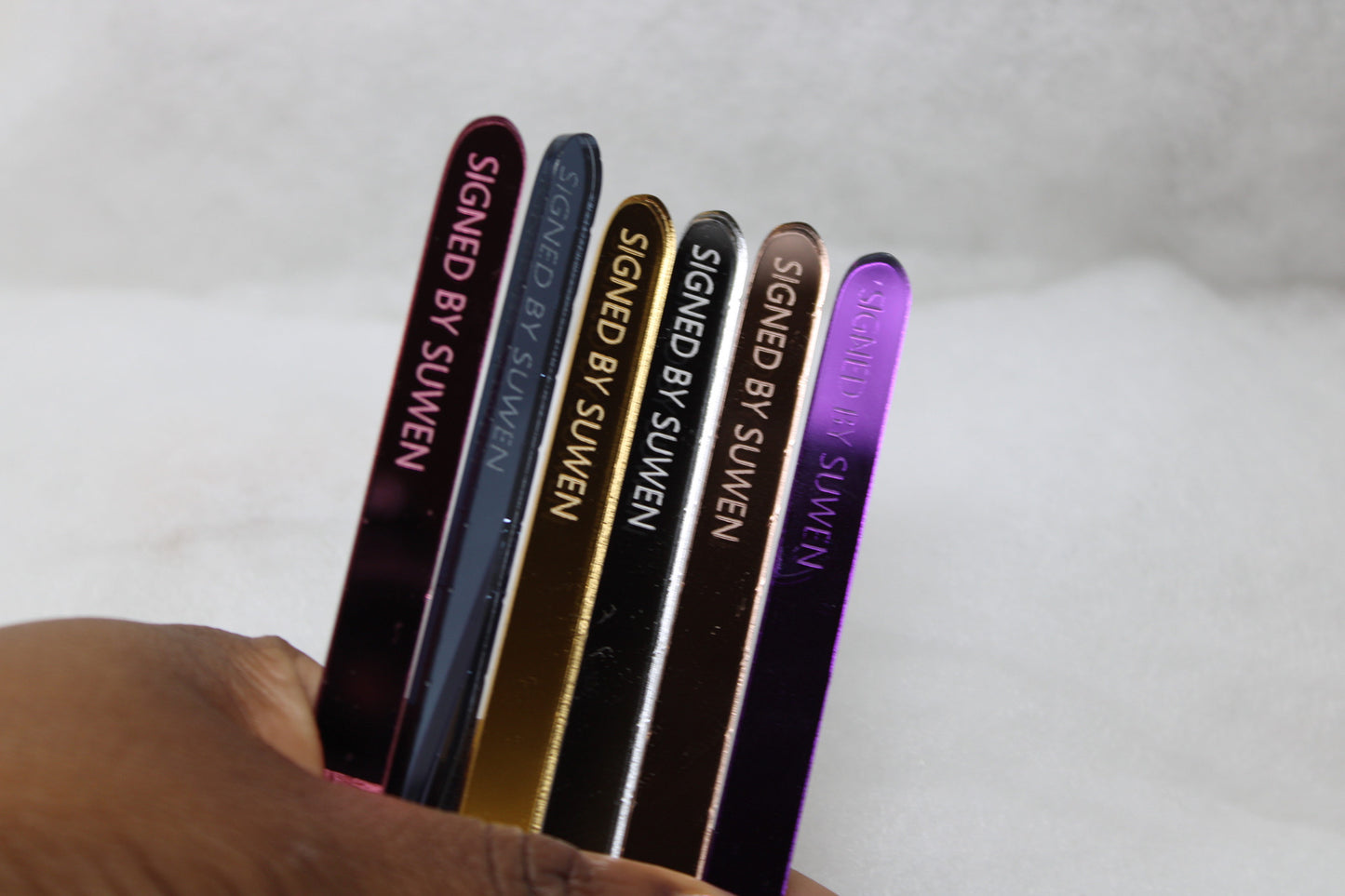 10 Acrylic cakepop sticks