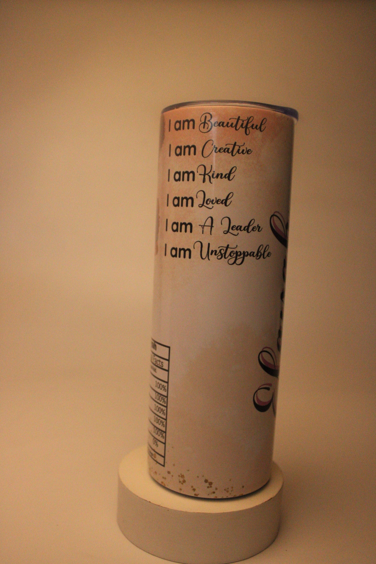 Personalised AFFIRMATION Tumbler