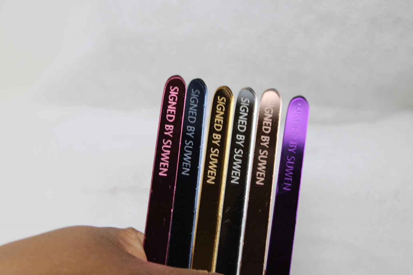 10 Acrylic cakepop sticks