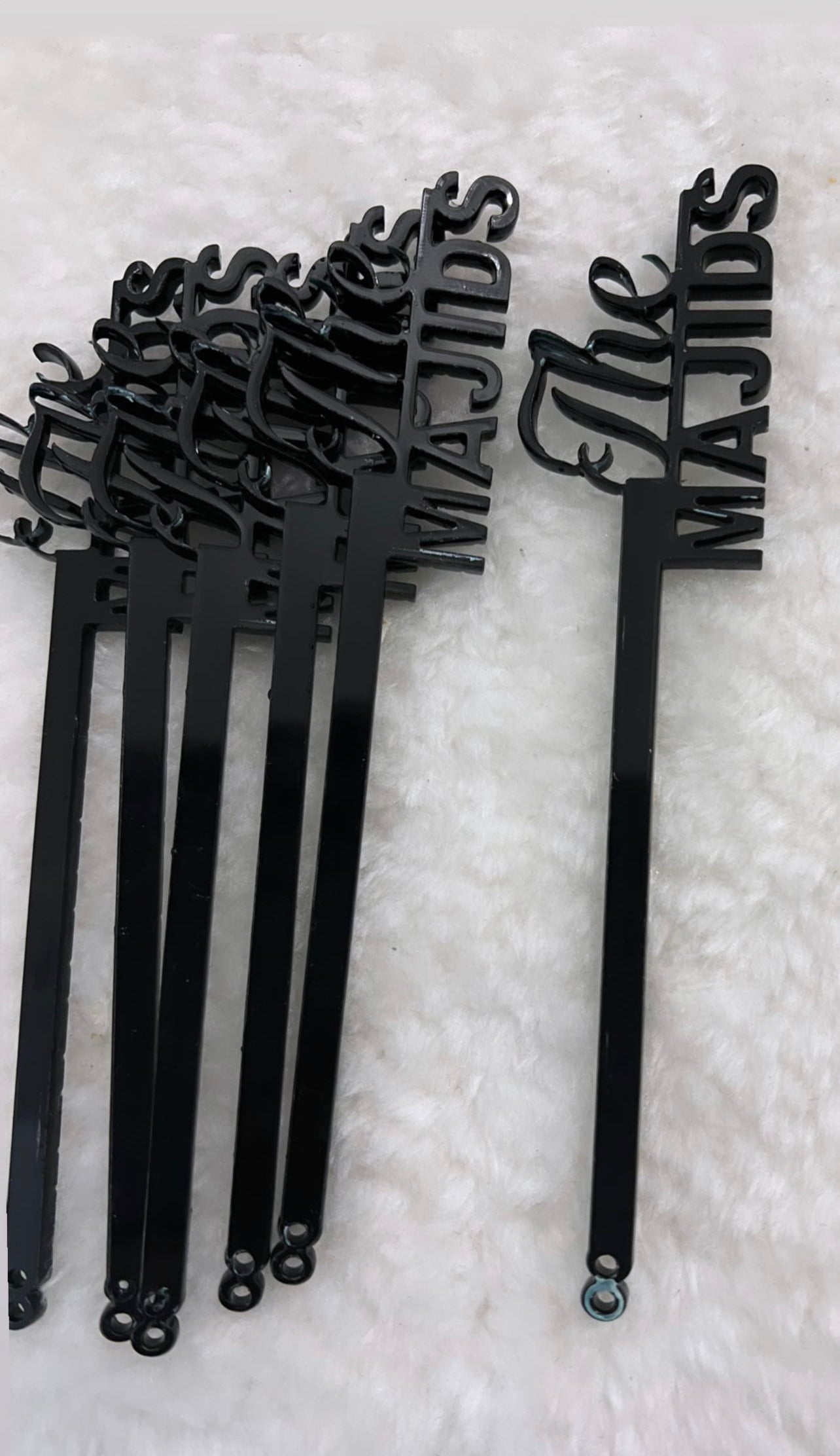 Personalised Wedding Stirrers