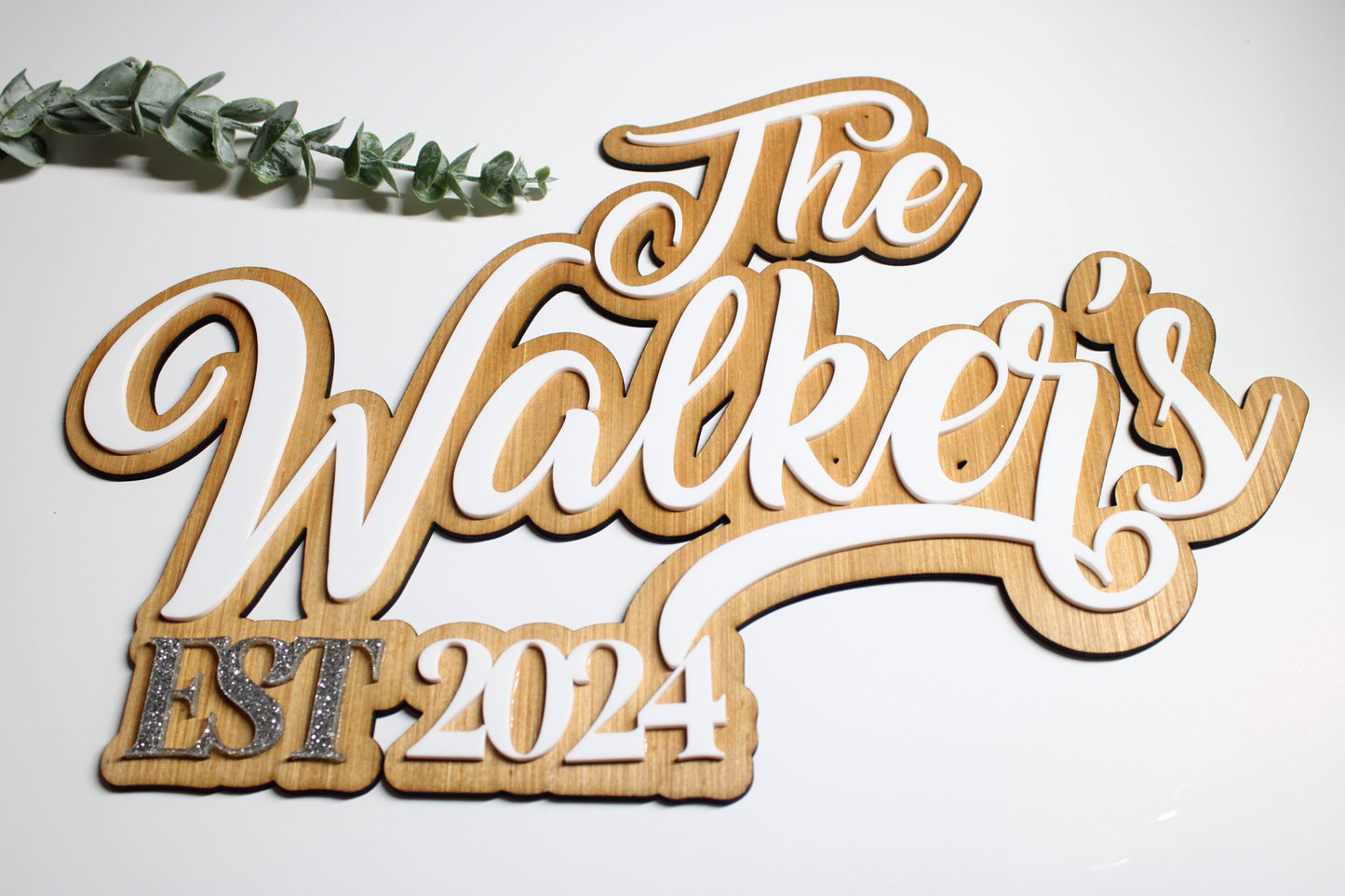 Layered Backdrop sign- Wedding backdrop