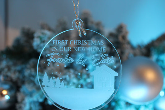 Acrylic Christmas ornaments