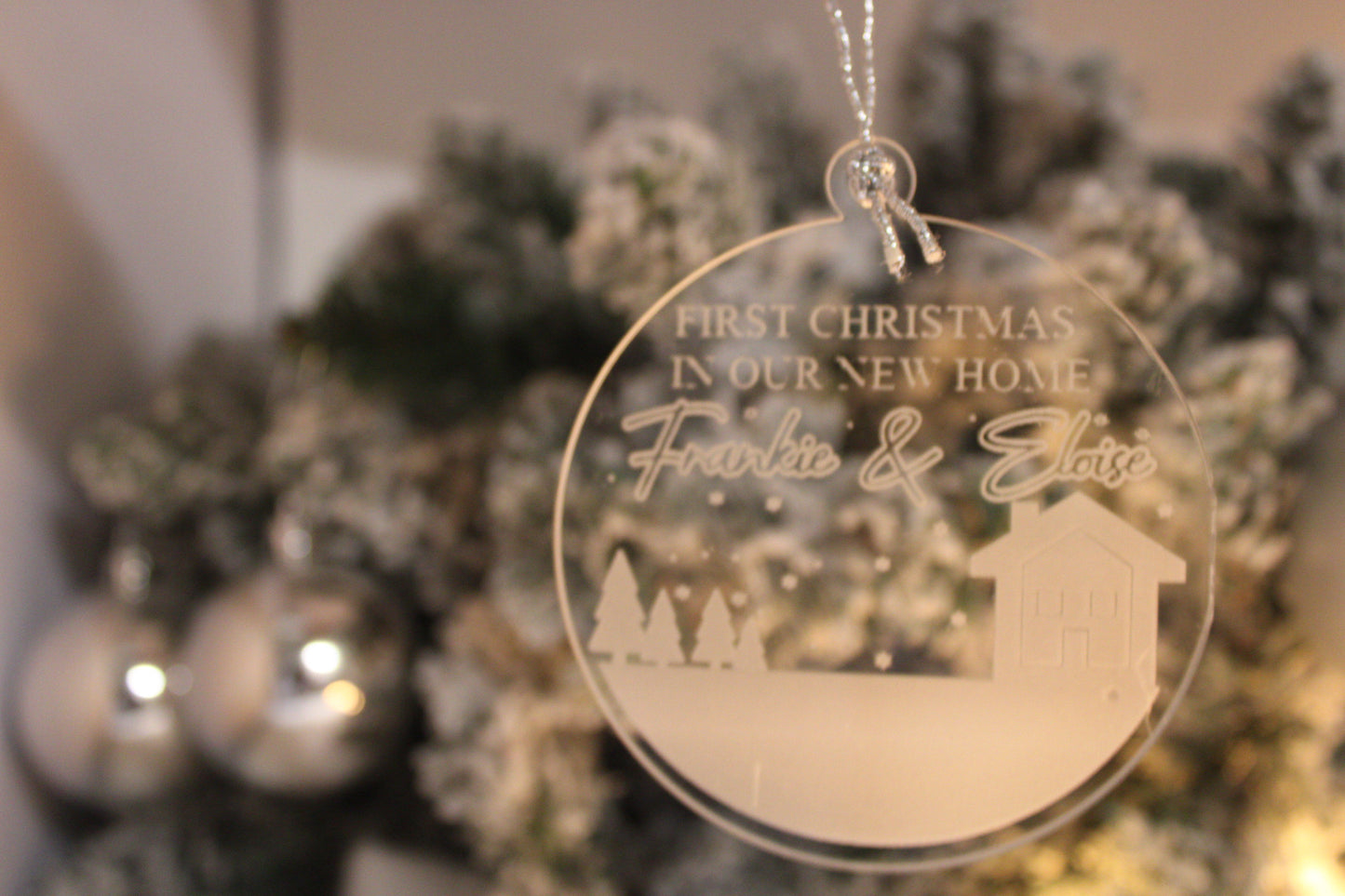 Acrylic Christmas ornaments