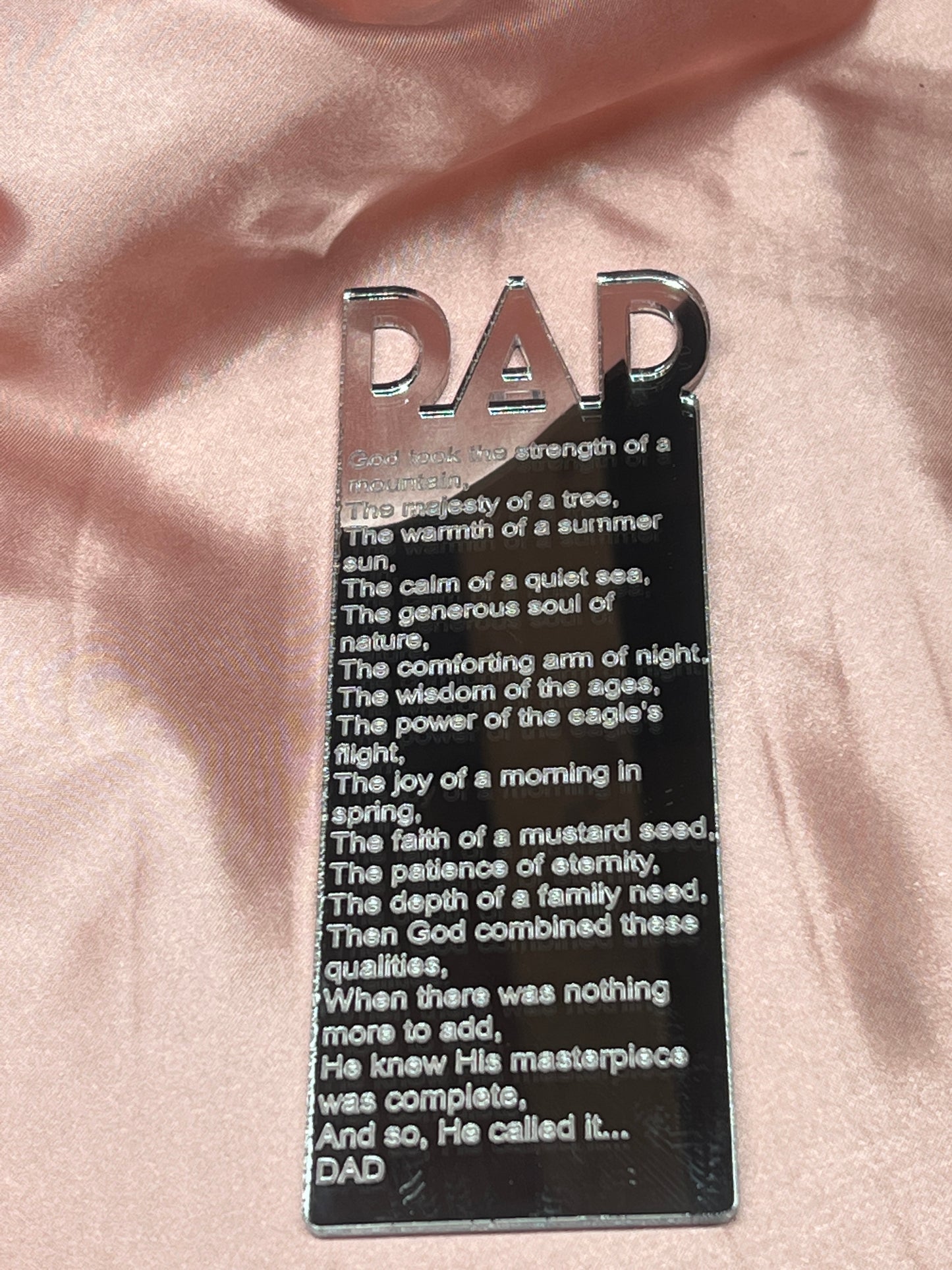 Father’s  Day Mirror Sign