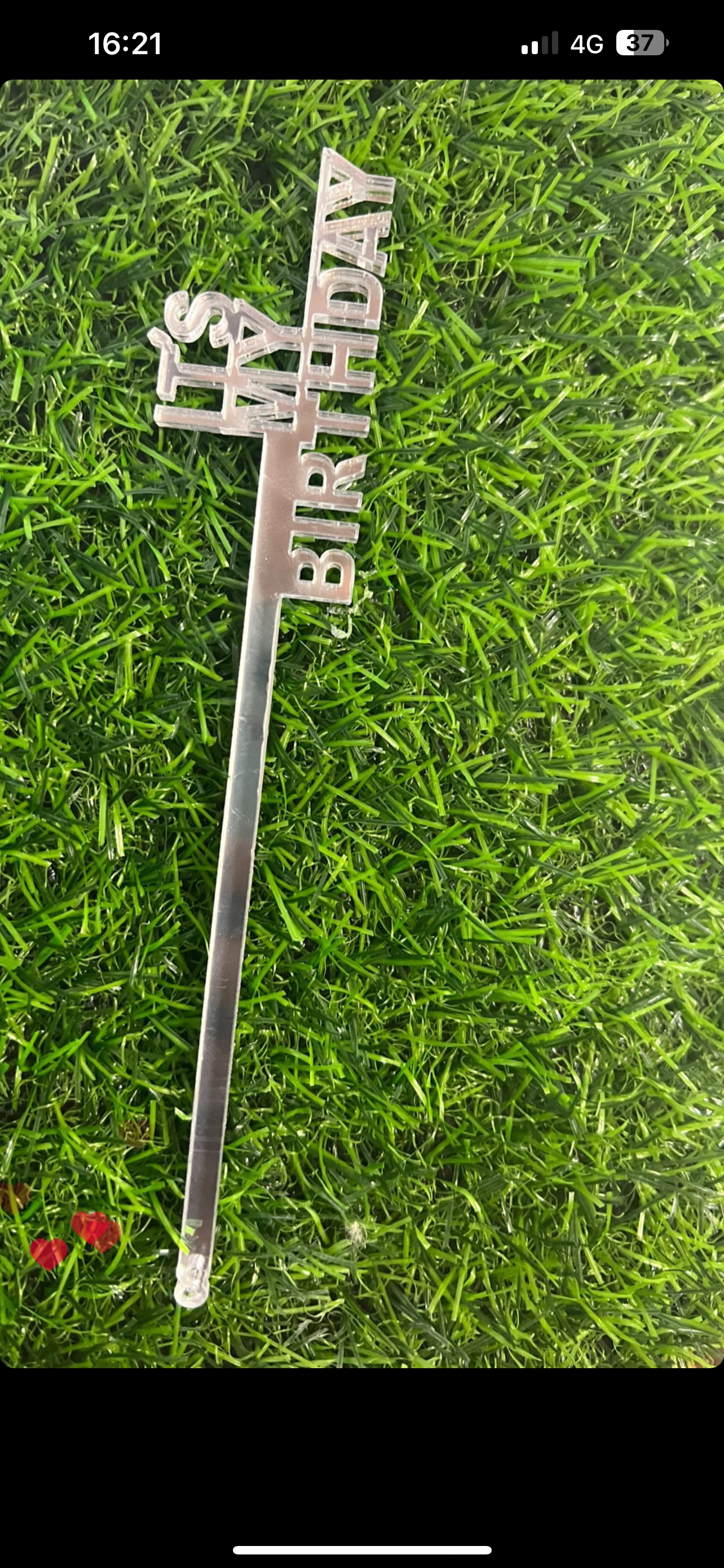 10 Personalised Drink stirrers
