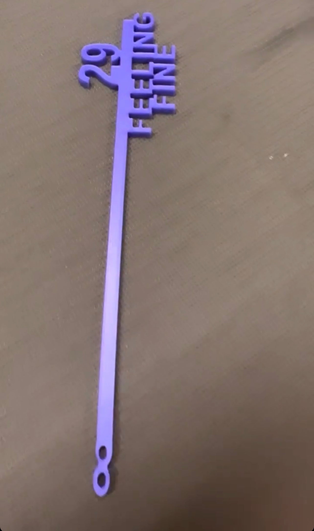 10 Personalised Drink stirrers