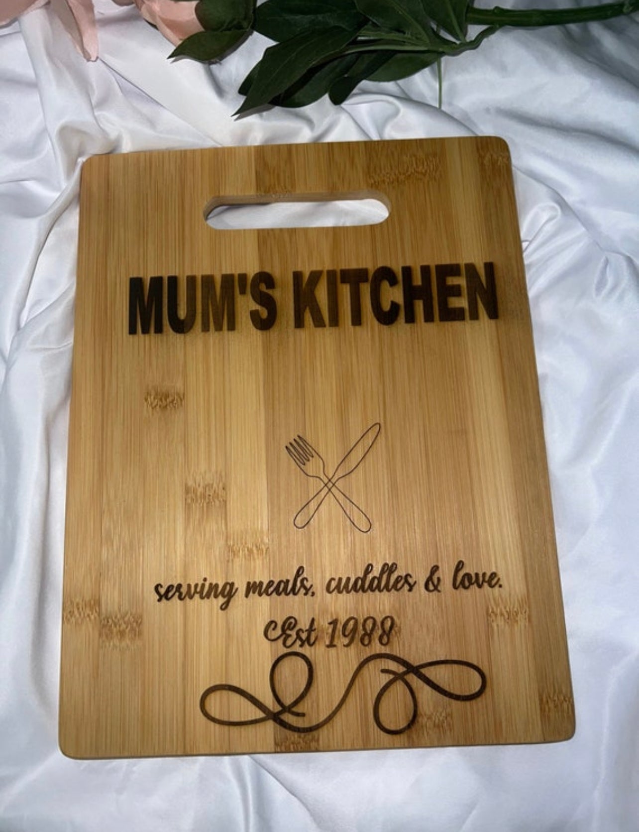 Personalised Chopping board gift