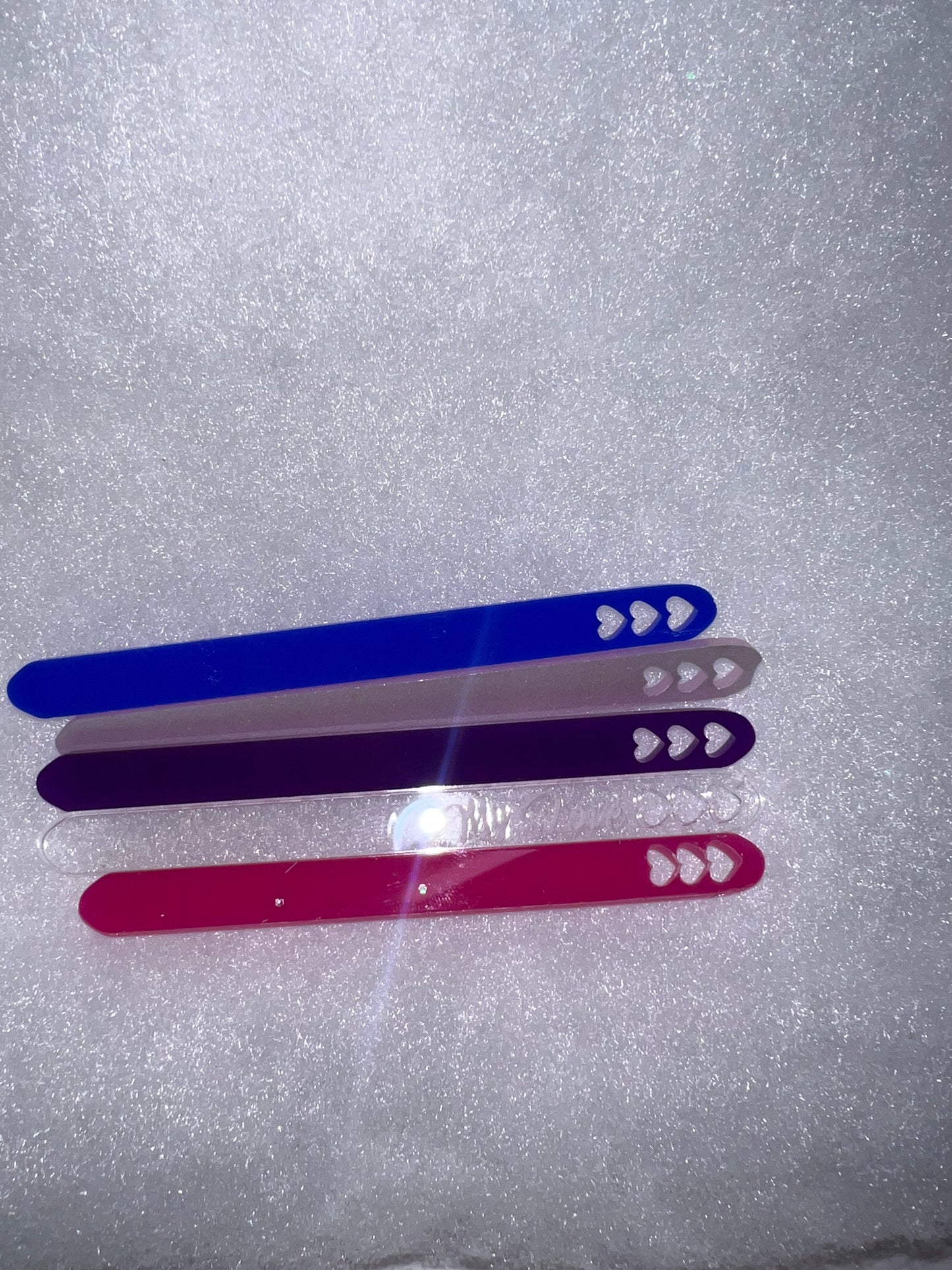 10 Acrylic cakepop sticks