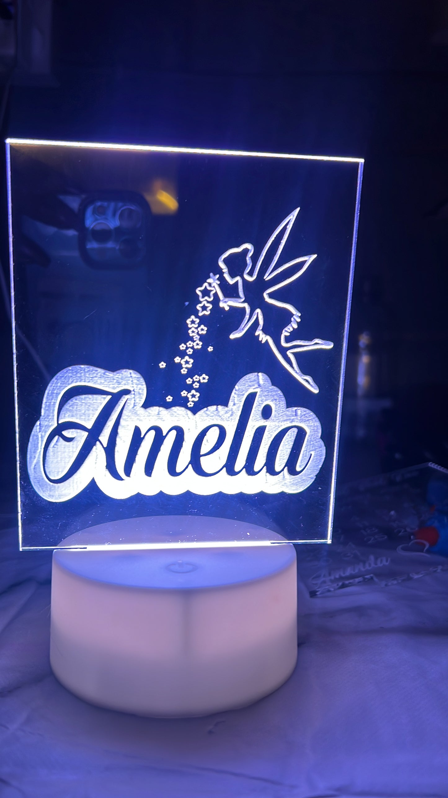 Personalised LED Fairy lamp