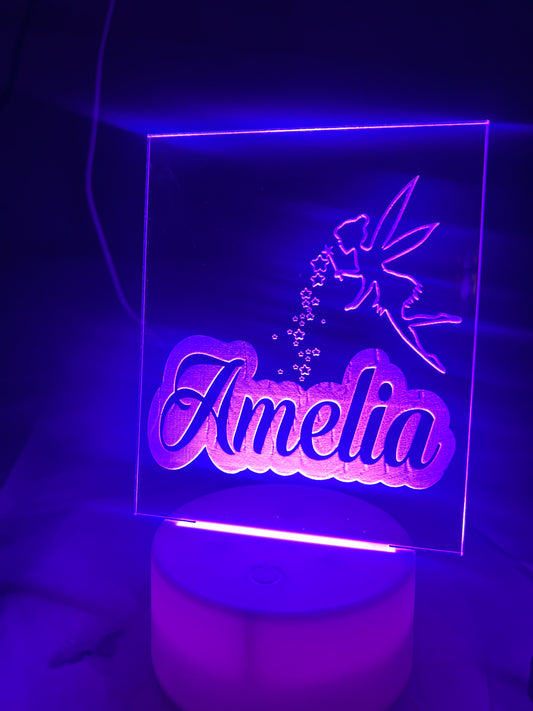 Personalised LED Fairy lamp