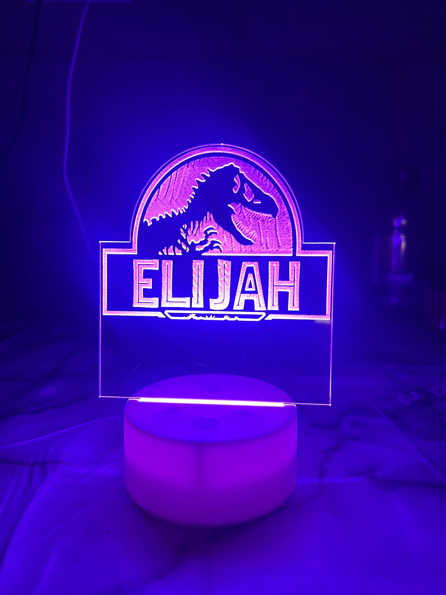 Dinosaur LED lamp