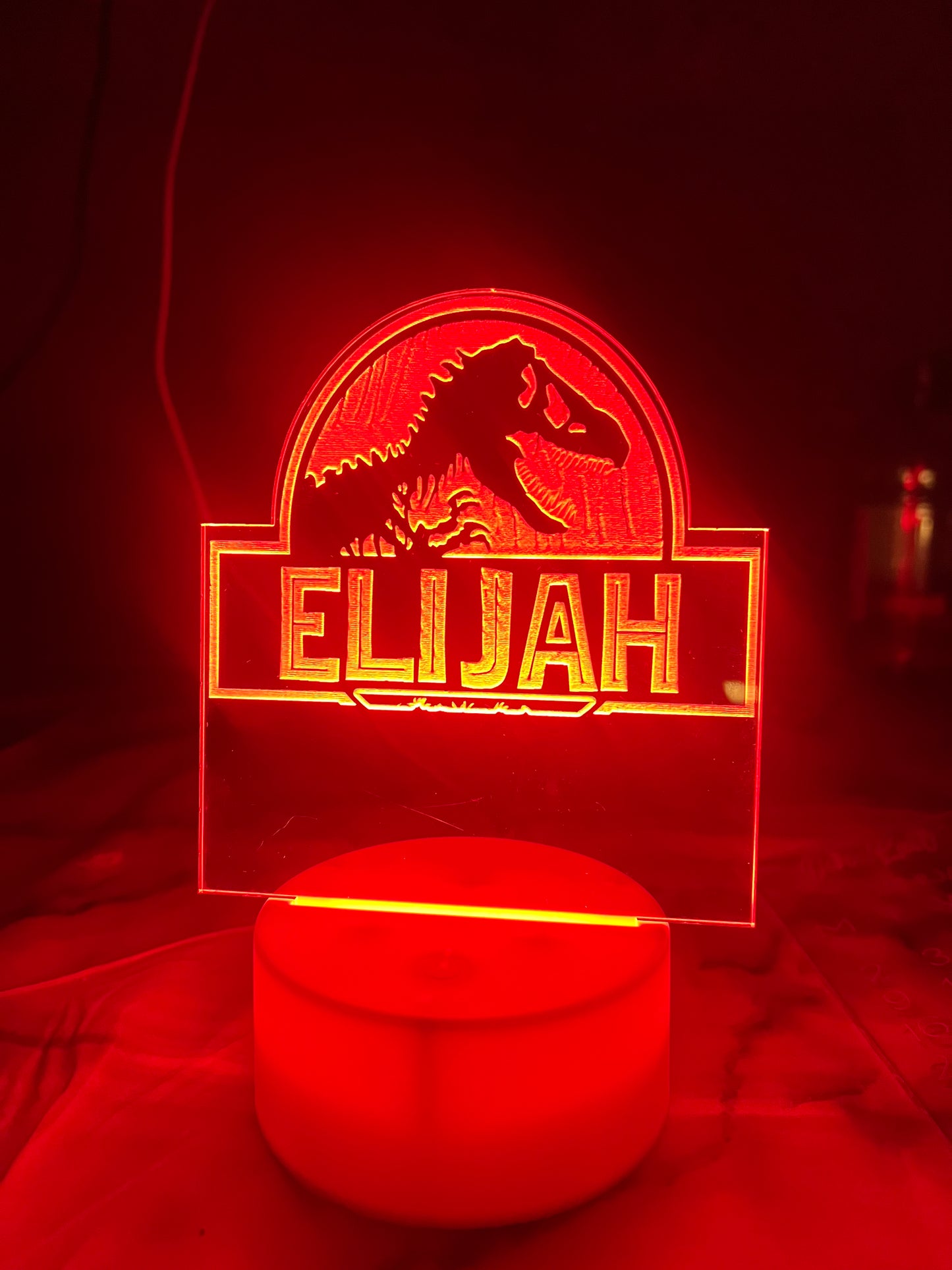 Dinosaur LED lamp