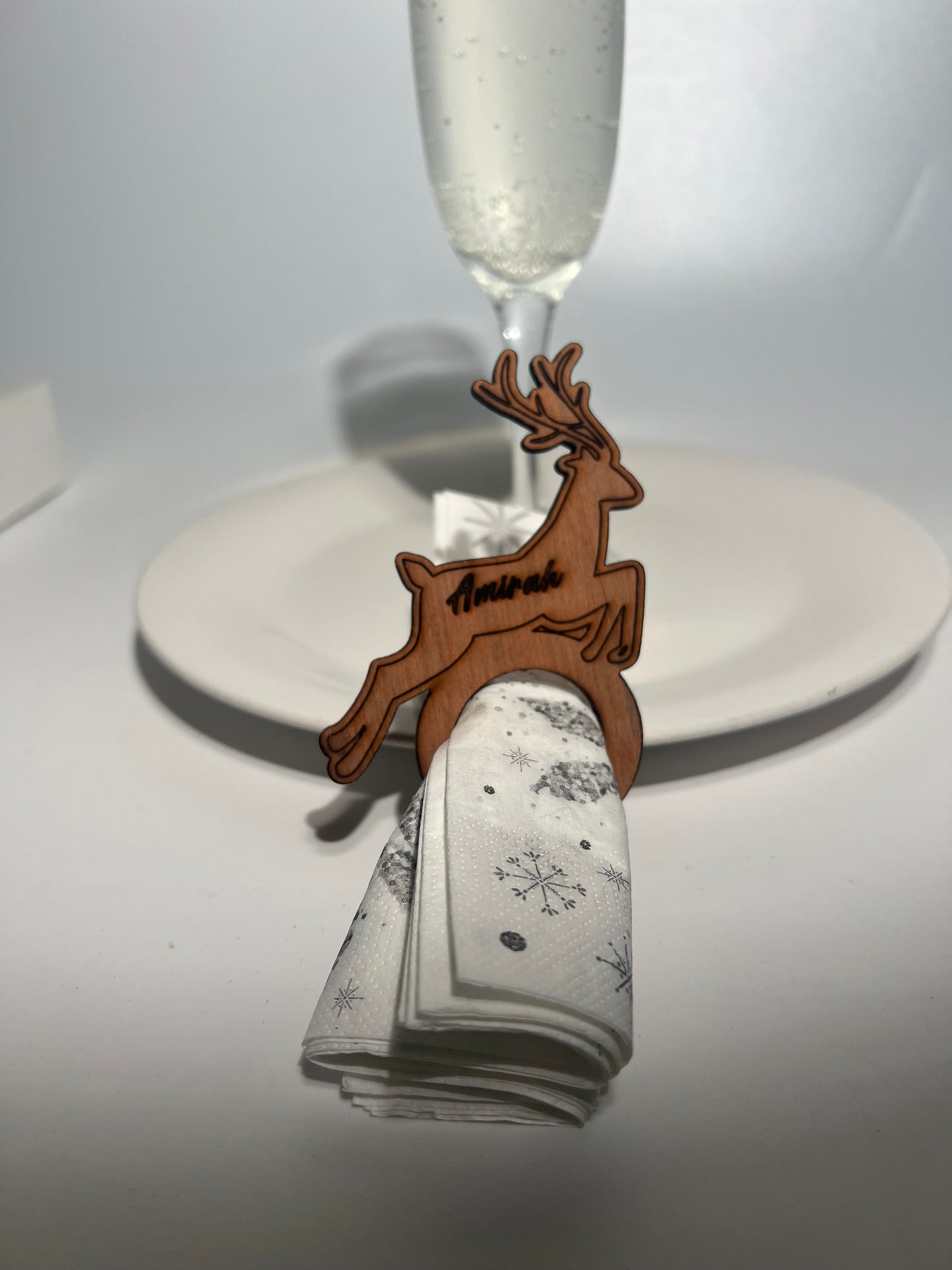 Christmas Reindeer napkin holder-