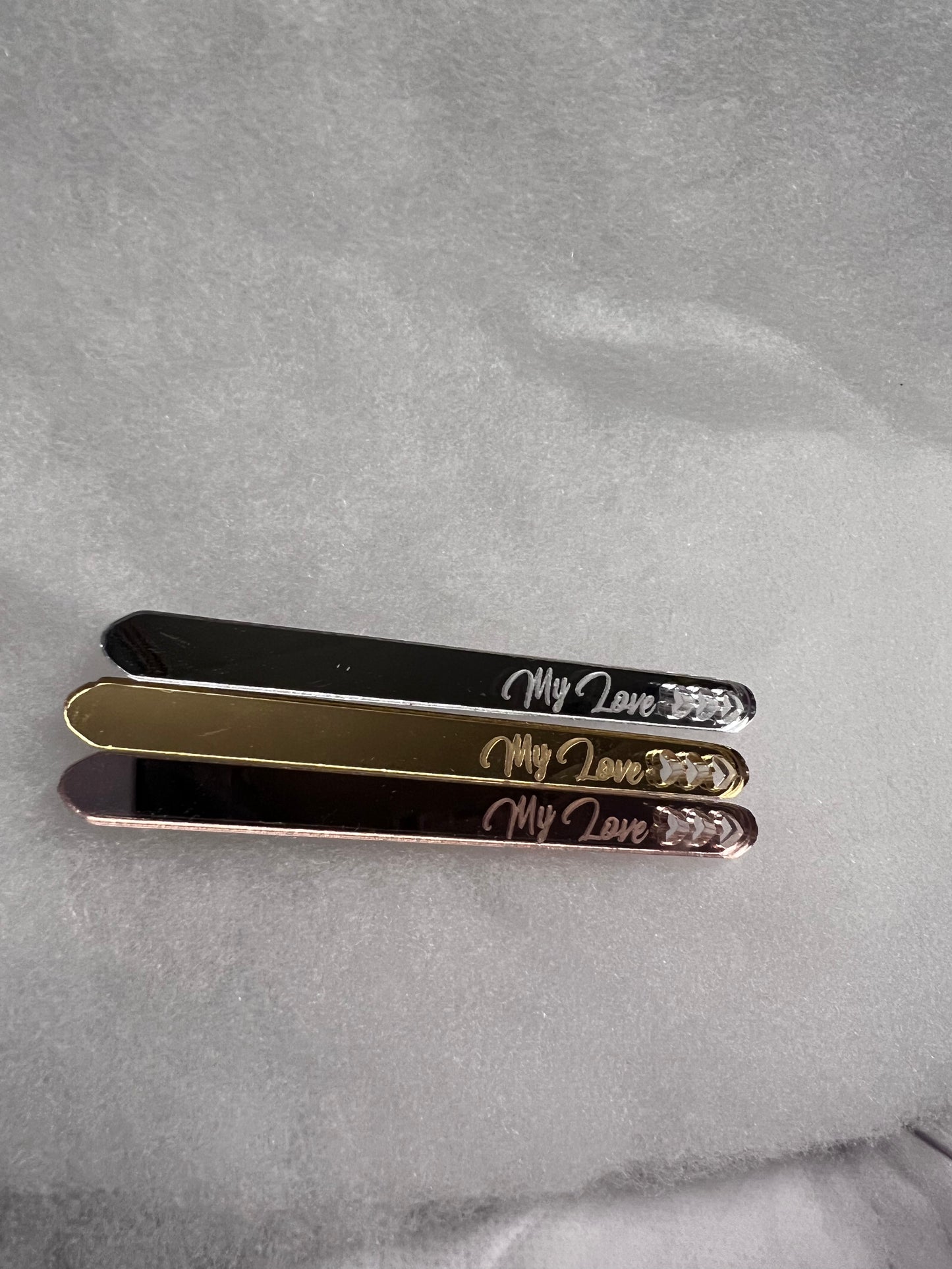 10 Acrylic cakepop sticks
