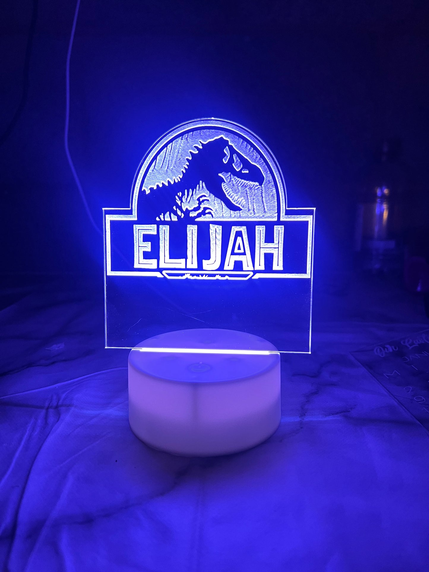 Dinosaur LED lamp
